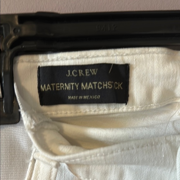 J. Crew Maternity Matchstick White Jeans - 32R - Picture 2 of 6